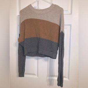 Hollister tricolored sweater